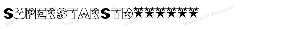 SuperstarStd字体转换