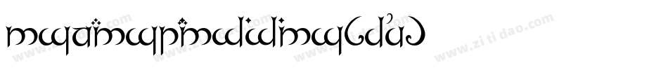 ngwangtianxixingshuj字体转换