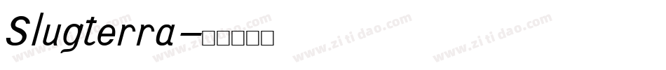 Slugterra字体转换