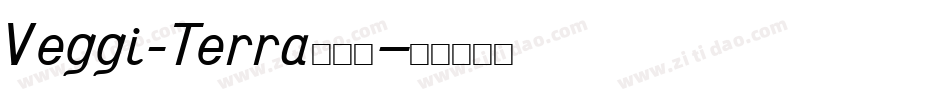 Veggi_Terra转换器字体转换