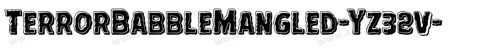 TerrorBabbleMangled-Yz32v字体转换