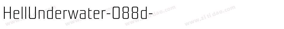 HellUnderwater-O88d字体转换