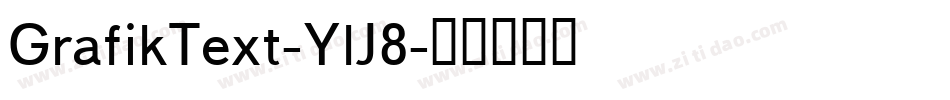 GrafikText-YlJ8字体转换