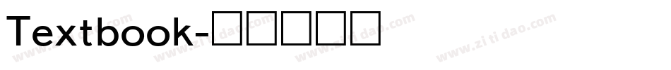 Textbook字体转换