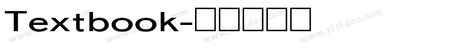Textbook字体转换