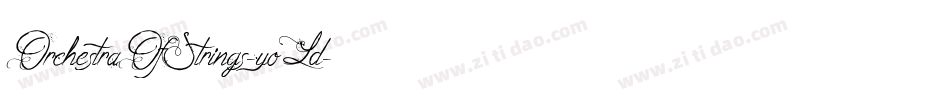 OrchestraOfStrings-yoLd字体转换