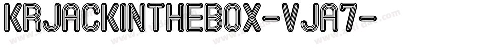 KrJackInTheBox-vja7字体转换