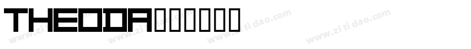 THEODA字体转换