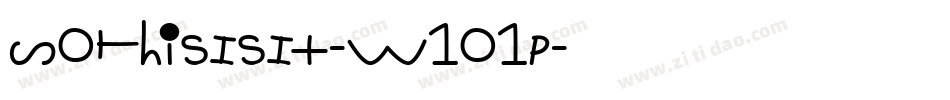 SoThisIsIt-w1o1P字体转换