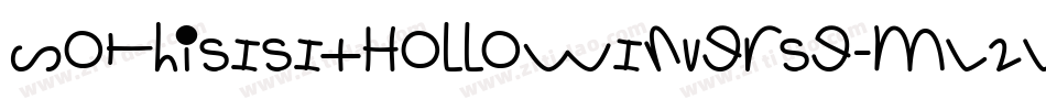 SoThisIsItHollowInverse-mL2Lj字体转换 SoThisIsItHollowInverse-mL2Lj字体转换