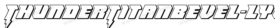 ThunderTitanBevel-lyJX字体转换