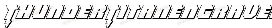 ThunderTitanEngraved-1W6L字体转换