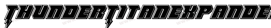 ThunderTitanExpanded-R45M字体转换 ThunderTitanExpanded-R45M字体转换