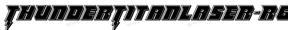 ThunderTitanLaser-r6JO字体转换