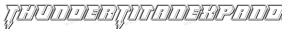 ThunderTitanExpanded-R45M字体转换 ThunderTitanExpanded-R45M字体转换