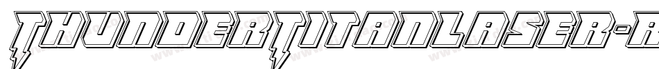 ThunderTitanLaser-r6JO字体转换