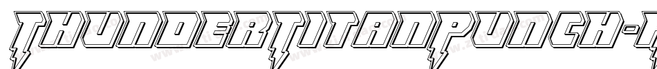 ThunderTitanPunch-KmAo字体转换