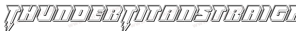 ThunderTitanStraight-vzpM字体转换 ThunderTitanStraight-vzpM字体转换