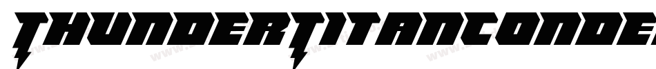 ThunderTitanCondensed-nzJM字体转换