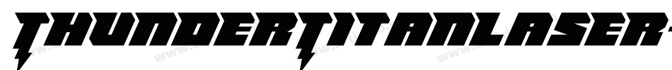 ThunderTitanLaser-r6JO字体转换