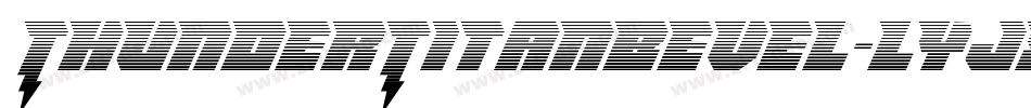 ThunderTitanBevel-lyJX字体转换