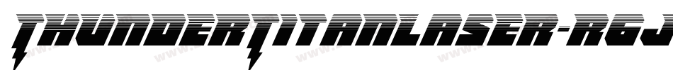 ThunderTitanLaser-r6JO字体转换