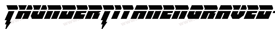 ThunderTitanEngraved-1W6L字体转换