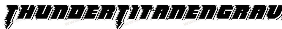ThunderTitanEngraved-1W6L字体转换