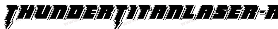 ThunderTitanLaser-r6JO字体转换