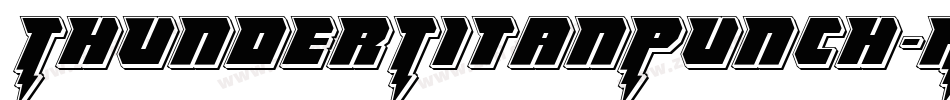 ThunderTitanPunch-KmAo字体转换