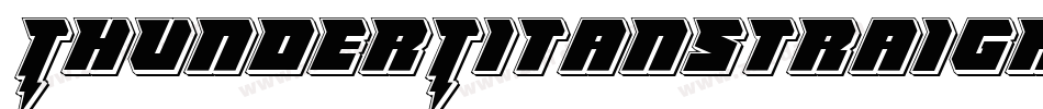 ThunderTitanStraight-vzpM字体转换 ThunderTitanStraight-vzpM字体转换