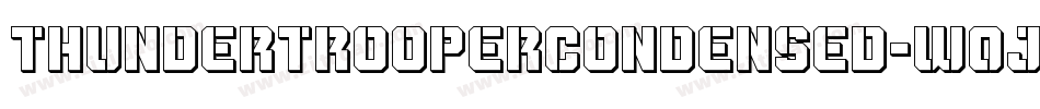 ThunderTrooperCondensed-w0Jw字体转换