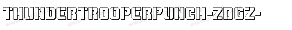 ThunderTrooperPunch-ZDGz字体转换