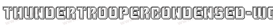ThunderTrooperCondensed-w0Jw字体转换