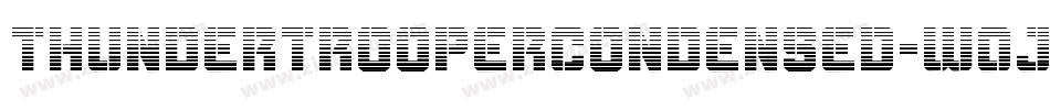 ThunderTrooperCondensed-w0Jw字体转换