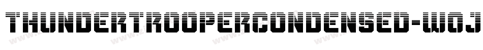 ThunderTrooperCondensed-w0Jw字体转换