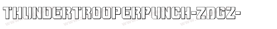 ThunderTrooperPunch-ZDGz字体转换
