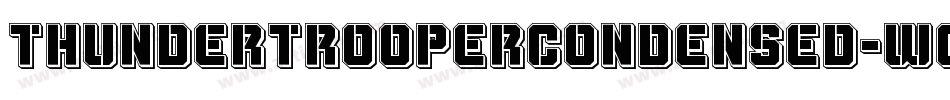 ThunderTrooperCondensed-w0Jw字体转换