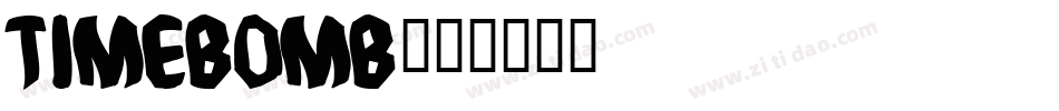 TIMEBOMB字体转换