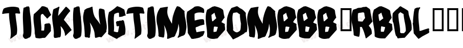 TickingTimebombBb-RB0l字体转换