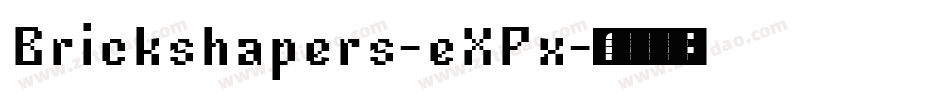 Brickshapers-eXPx字体转换