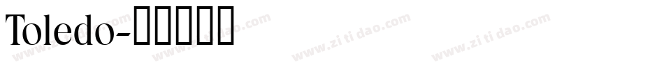 Toledo字体转换