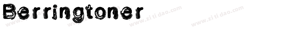 Berringtoner字体转换