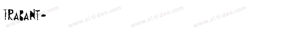 Trabant字体转换