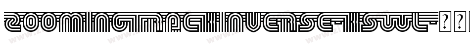 ZoomingTrackInverse-K5Wl字体转换