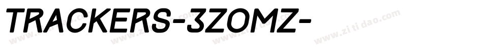Trackers-3zOmZ字体转换