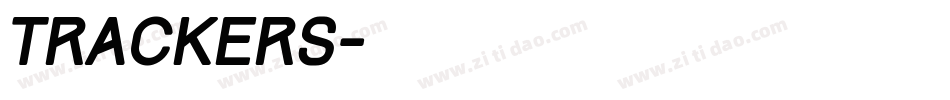 Trackers字体转换