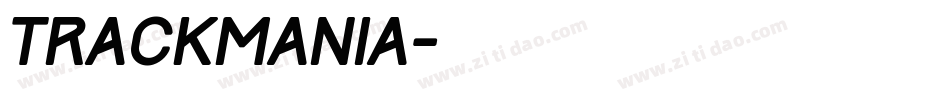 Trackmania字体转换