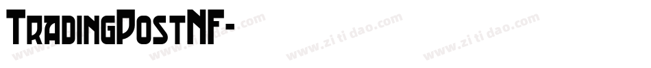 TradingPostNF字体转换