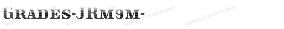 Grades-JRm9m字体转换